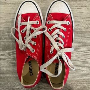 Red Converse Sneakers